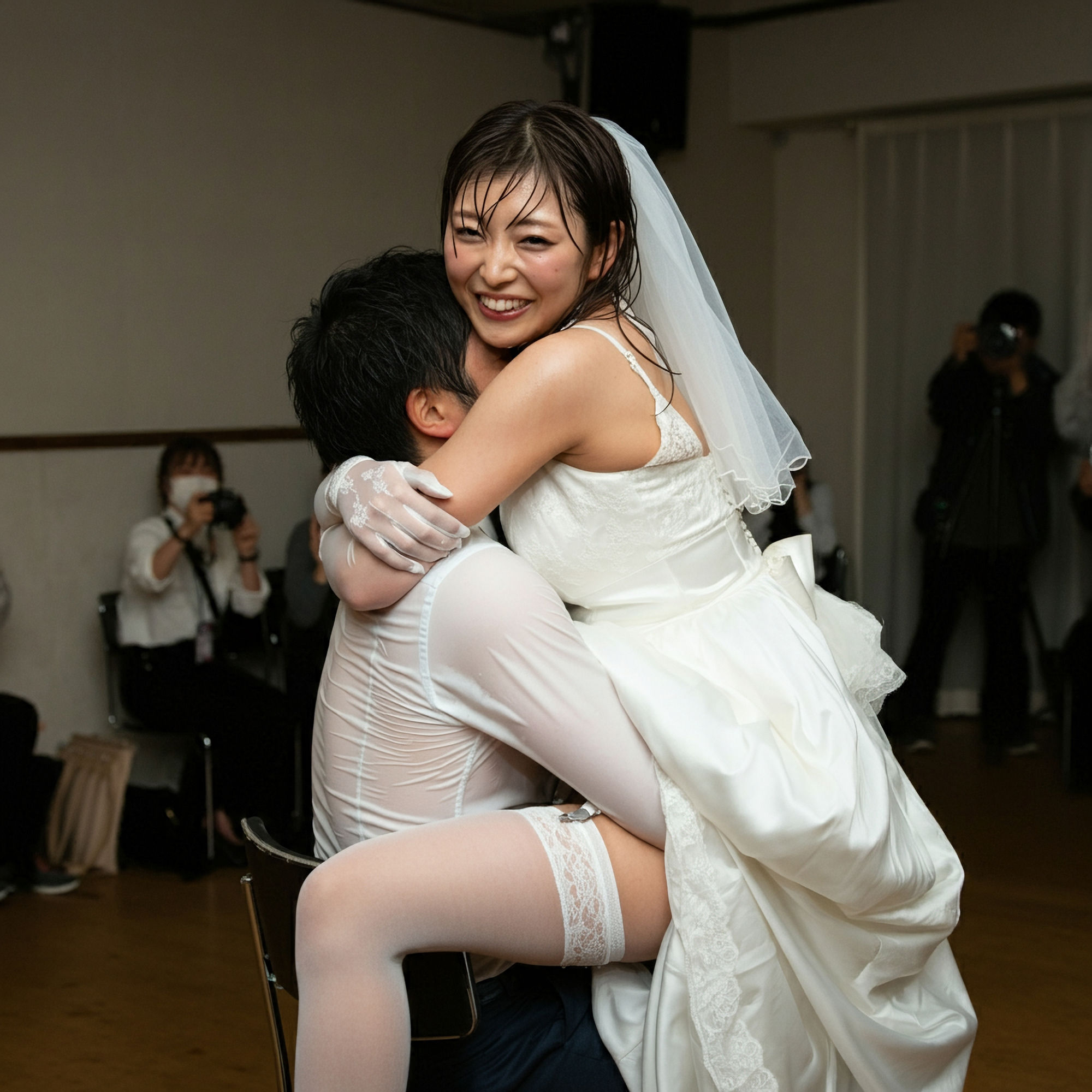 サンプル画像6:たくし上げる花嫁撮影会(亀小屋) [d_456861]