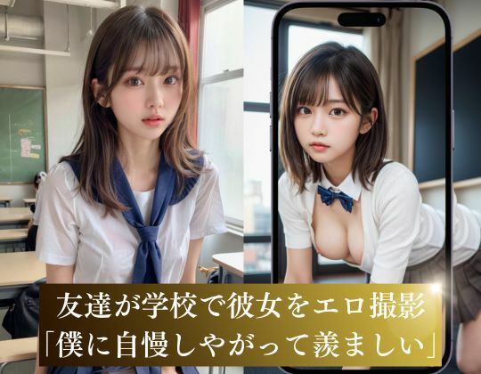 【NTR】僕が密かに好きな友達の彼女のハメ撮りのサンプル画像 6