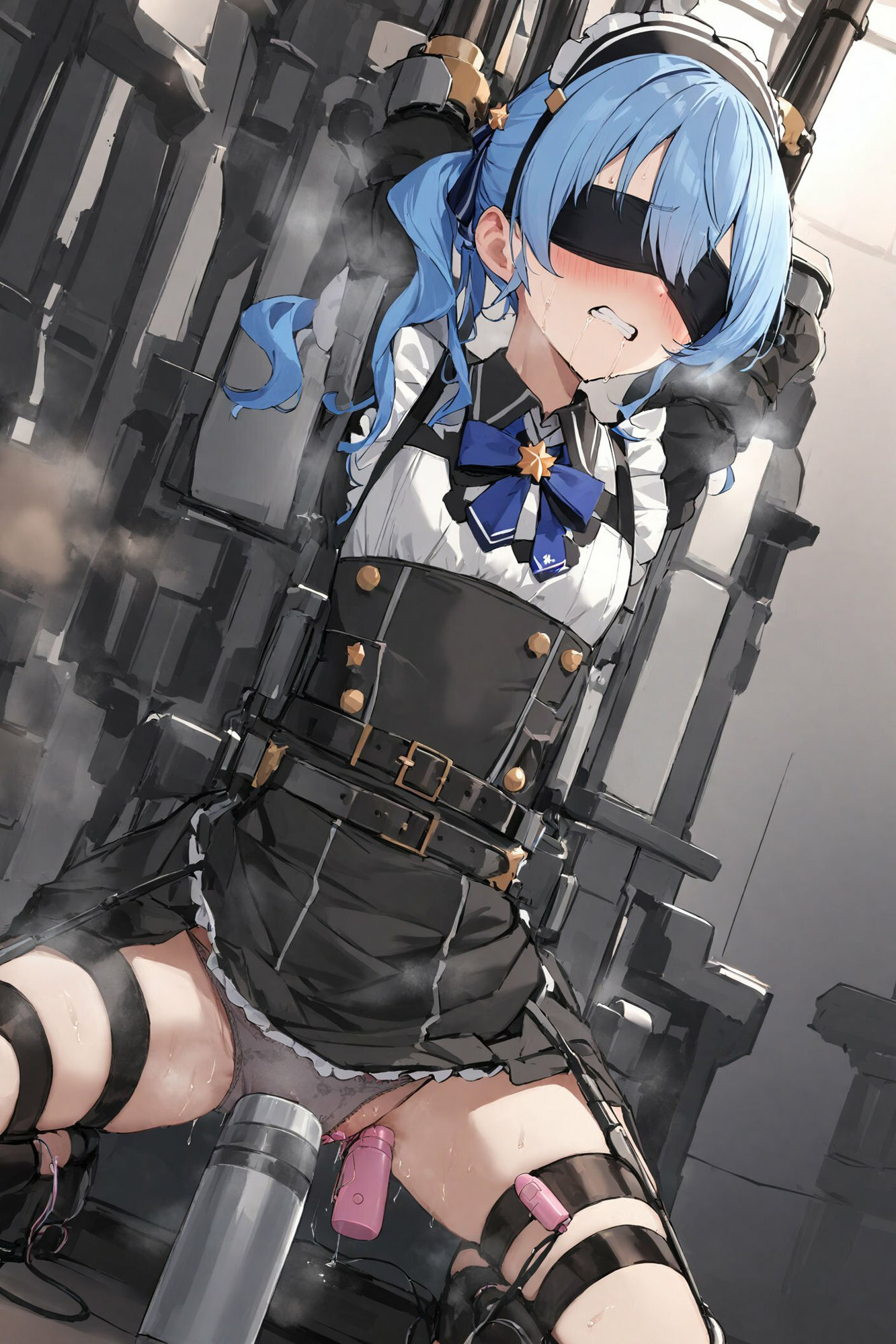 サンプル画像5:完全固定強●絶頂責め〜星街すいせい編〜(えるごらぼ) [d_457055]