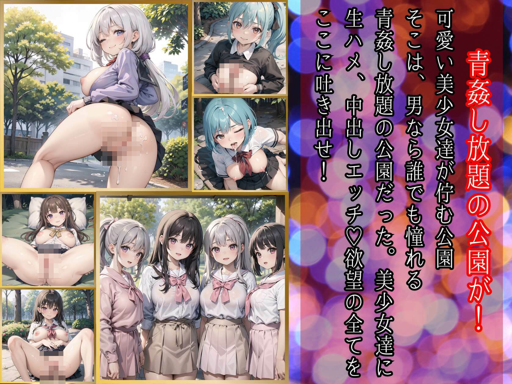 サンプル画像1:たくさん出して青姦祭り7【豪華CG200枚収録】(ルビーの瞳) [d_457519]