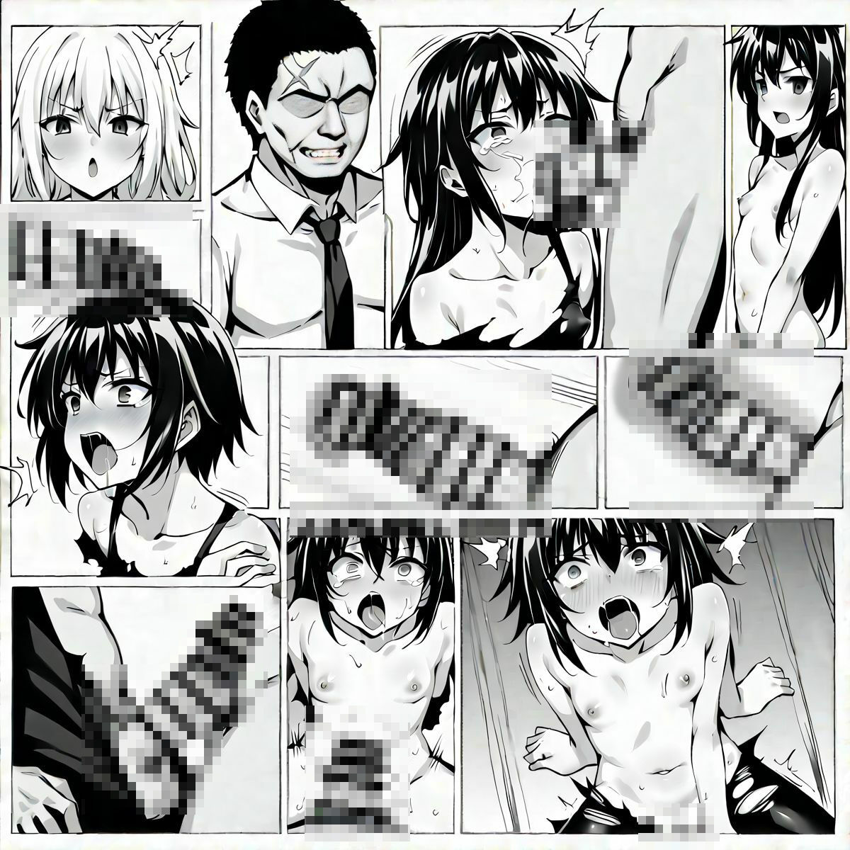 サンプル画像4:少女懇願・破壊と着床の輪廻(チャレンジド・ディスエイブル) [d_457549]