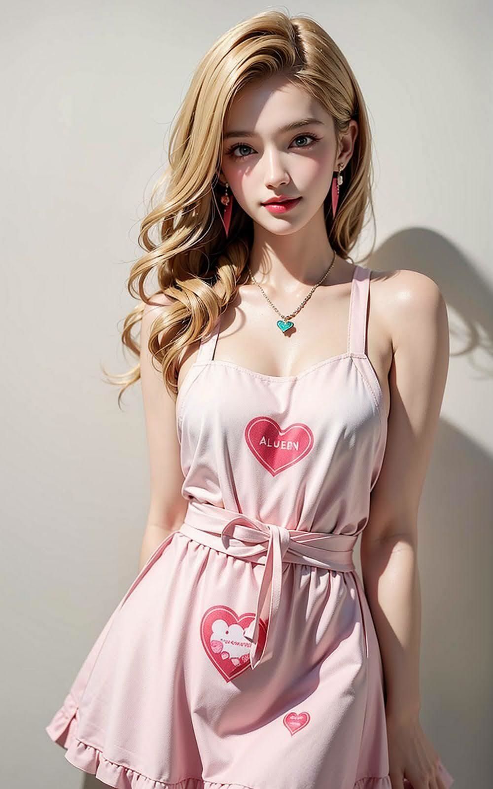 サンプル画像1:ラブリーエプロン(AI ヤン) [d_457615]