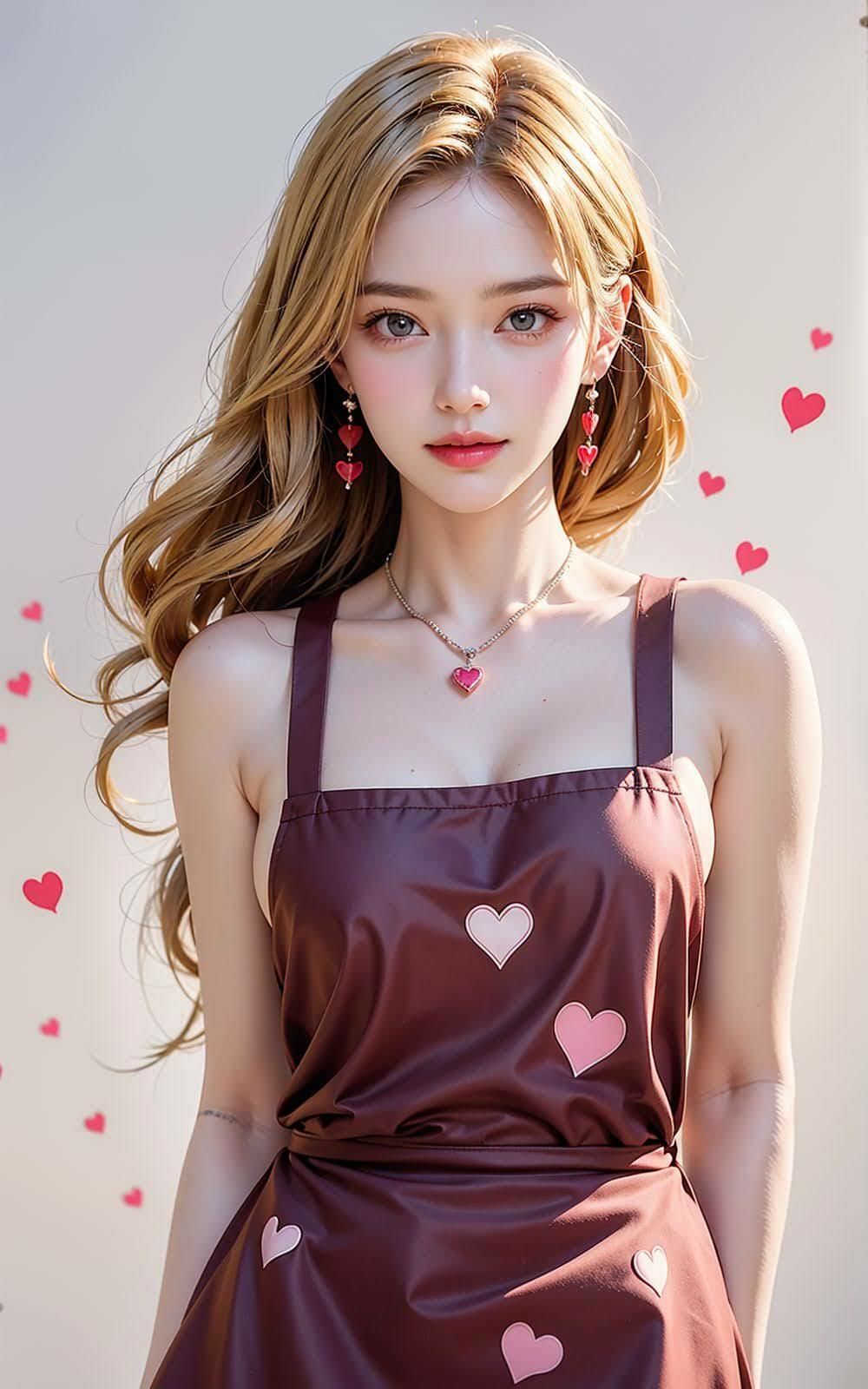 サンプル画像2:ラブリーエプロン(AI ヤン) [d_457615]