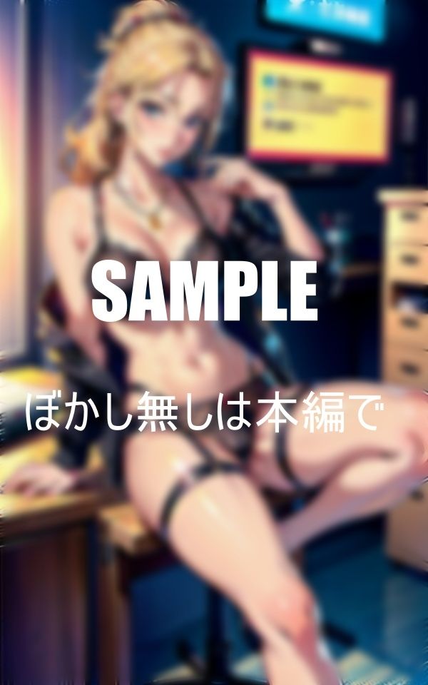 サンプル画像4:セクシーランジェリーオフィスレディーたち3(AI美女LABO.14) [d_457657]