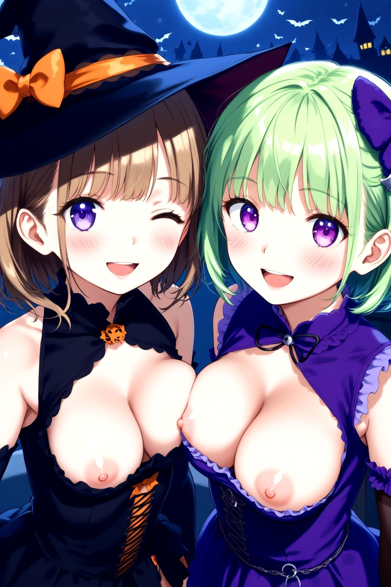 サンプル画像2:仮装パーティーナイト(ぷるっきゃお) [d_457693]