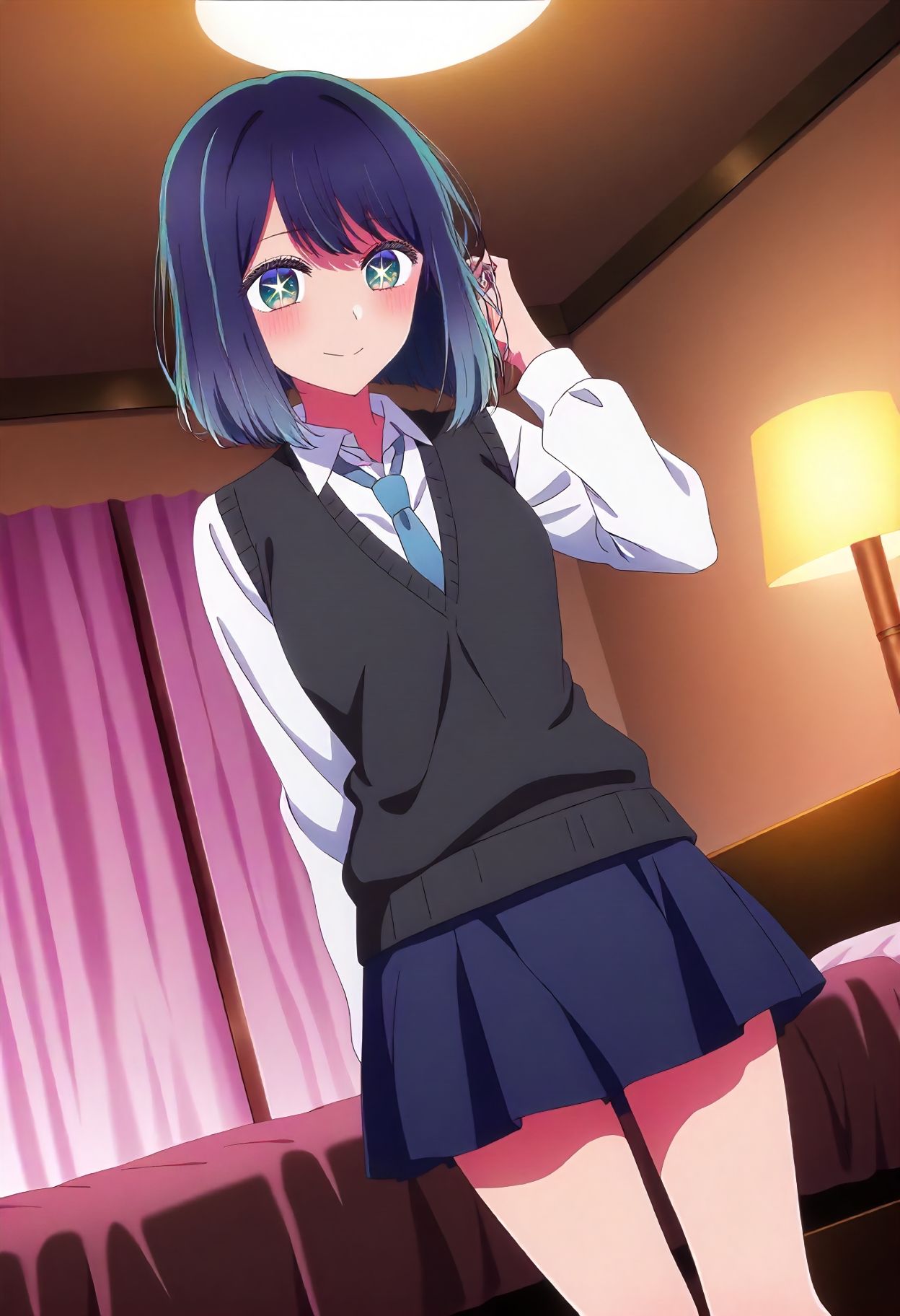 サンプル画像1:黒川あ〇ねコスプレの巨乳女の子の風俗(赤理アカ) [d_457891]