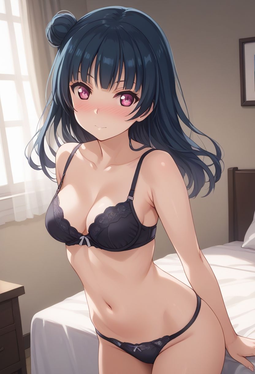 サンプル画像2:ラブラ○ブ！サンシャイン！！ 津○善子 エロCG集(aiどる) [d_457903]