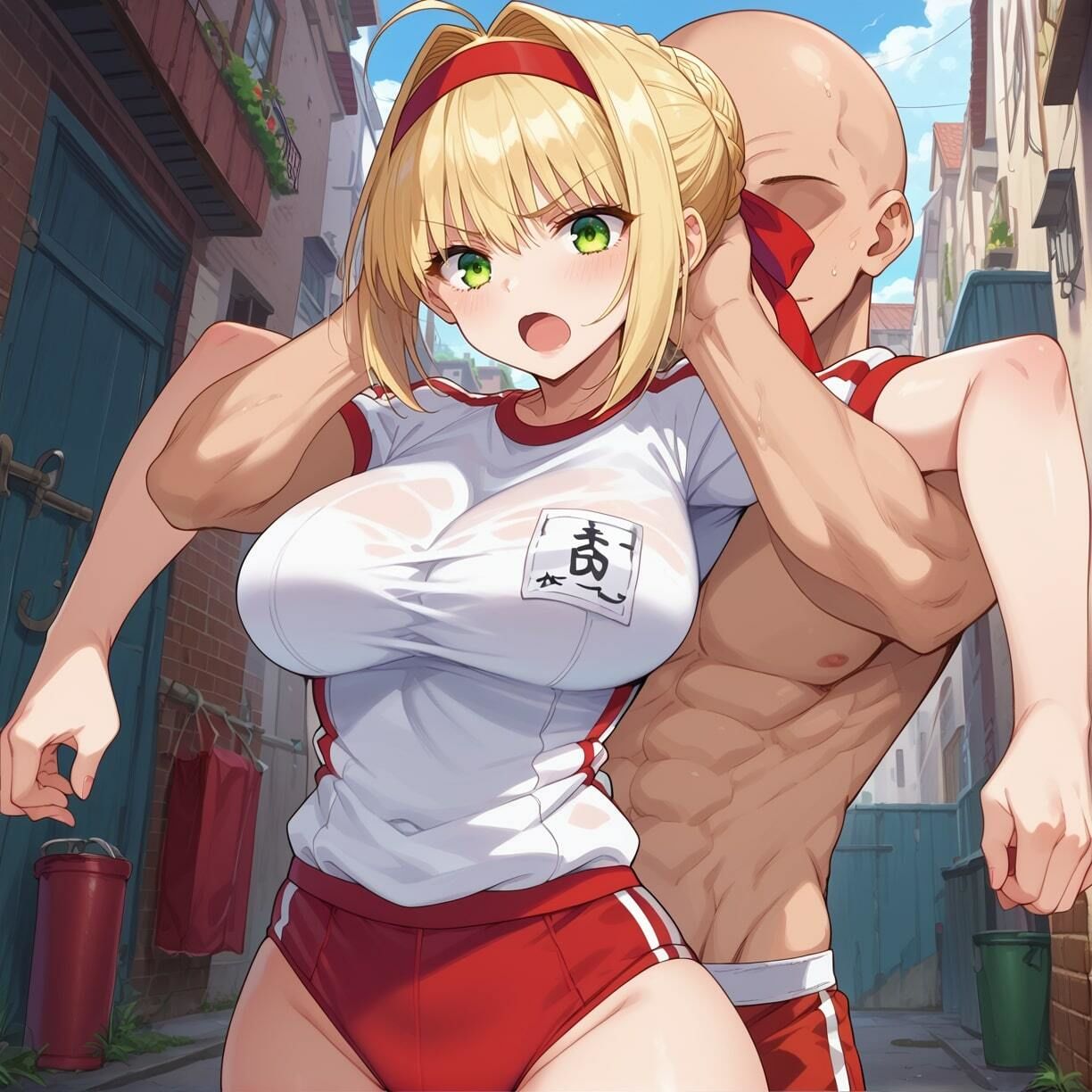 サンプル画像4:俺のネ〇 〜肉便器NO.18 ネ〇・クラウディウス 〜尊大で自信満々なワガママ皇帝サーヴァント〜(俺のAIする肉便器) [d_457938]