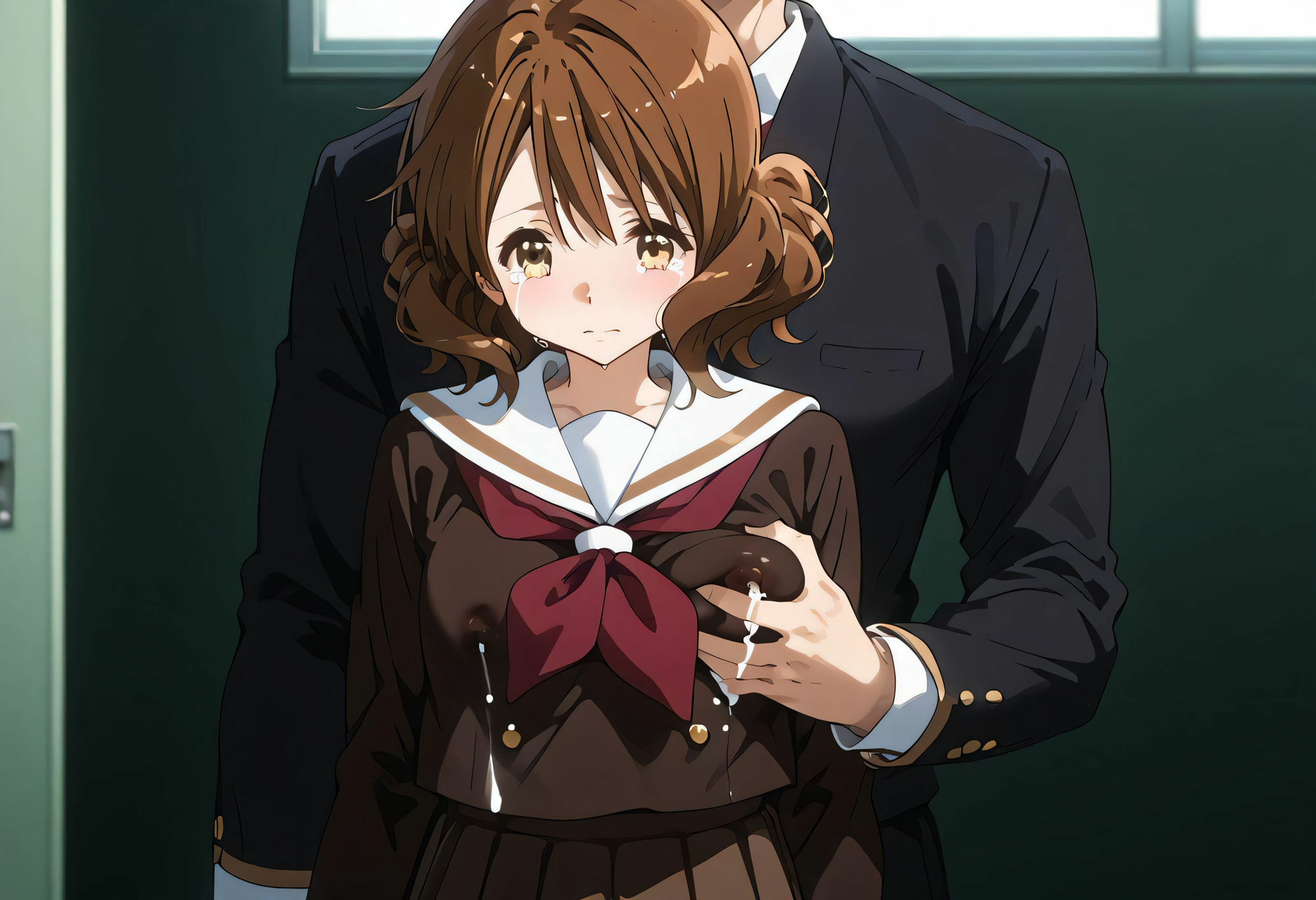 サンプル画像1:乳を目指して 揉み揉み(月夜庵) [d_458023]