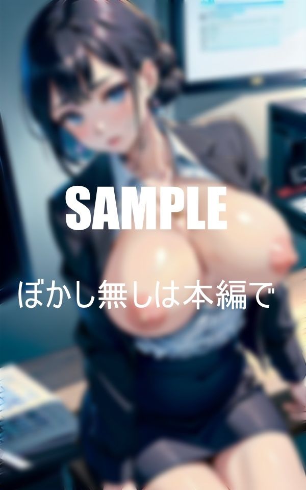 サンプル画像2:セクシーランジェリーオフィスレディーたち4(AI美女LABO.14) [d_458074]