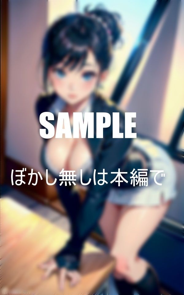 サンプル画像3:セクシーランジェリーオフィスレディーたち4(AI美女LABO.14) [d_458074]