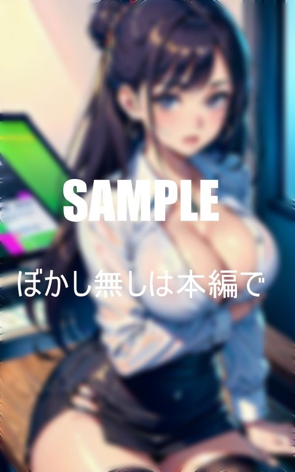 サンプル画像4:セクシーランジェリーオフィスレディーたち4(AI美女LABO.14) [d_458074]