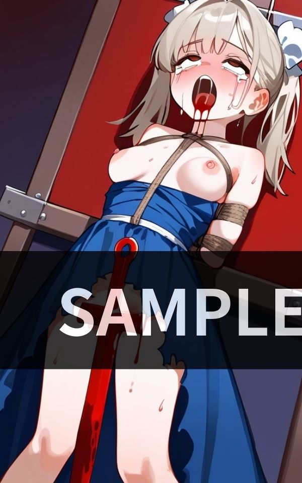 サンプル画像3:魔女裁判 魔女じゃないことを 証明できなければ こうなります。(ボディキャンディ) [d_458078]