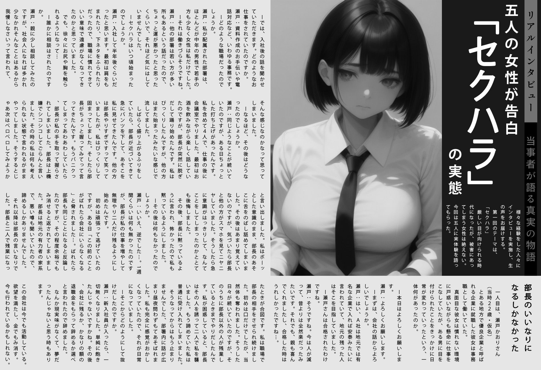 サンプル画像2:実話フィクション Vol.01(社正社) [d_458079]