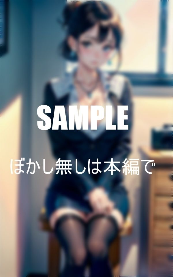 サンプル画像4:セクシーランジェリーオフィスレディーたち5(AI美女LABO.14) [d_458094]