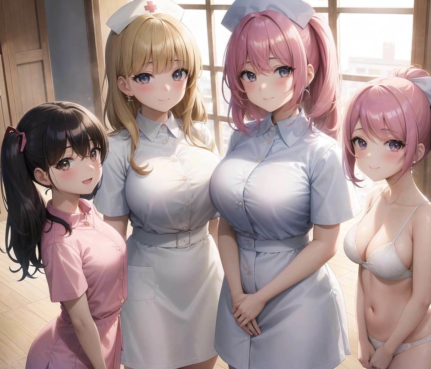 サンプル画像2:世界を救え？精液を搾り取る超美女ナース！3【美麗CG310枚収録】(ほわいとえんじぇる) [d_458128]