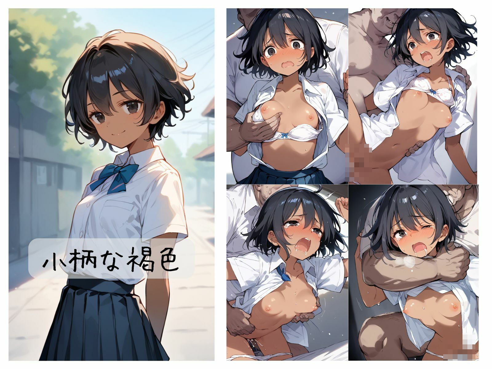 サンプル画像4:制服女子わからせまとめ3(memento森) [d_458239]