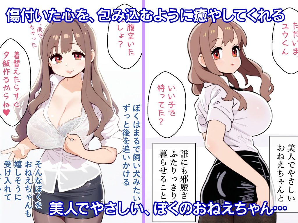 サンプル画像1:おねえちゃんとヒミツの二人暮らし(スタジオでじま) [d_458265]