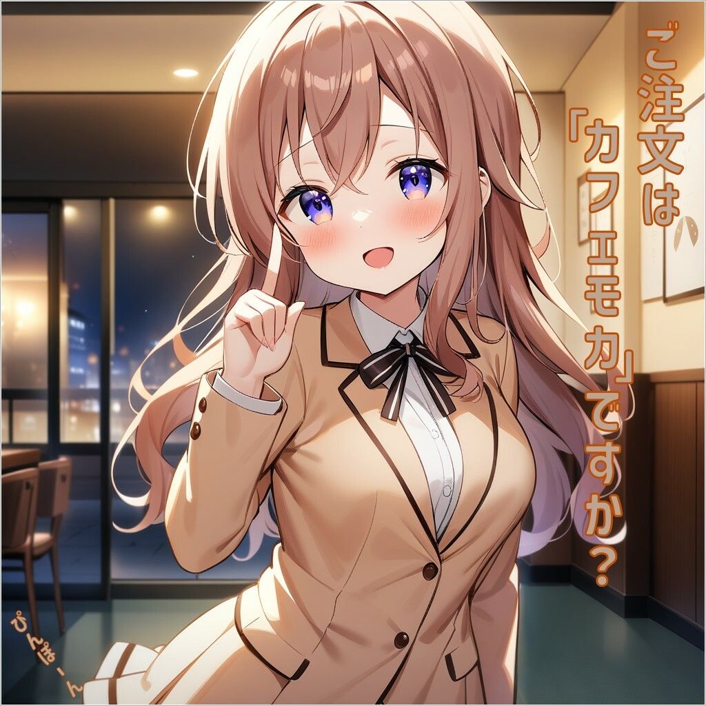 サンプル画像1:ご注文は「カフェモカ」ですか？(あるてみす) [d_458267]