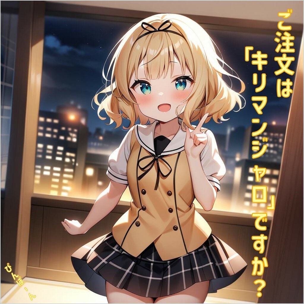 サンプル画像1:ご注文は「キリマンジャロ」ですか？(あるてみす) [d_458301]