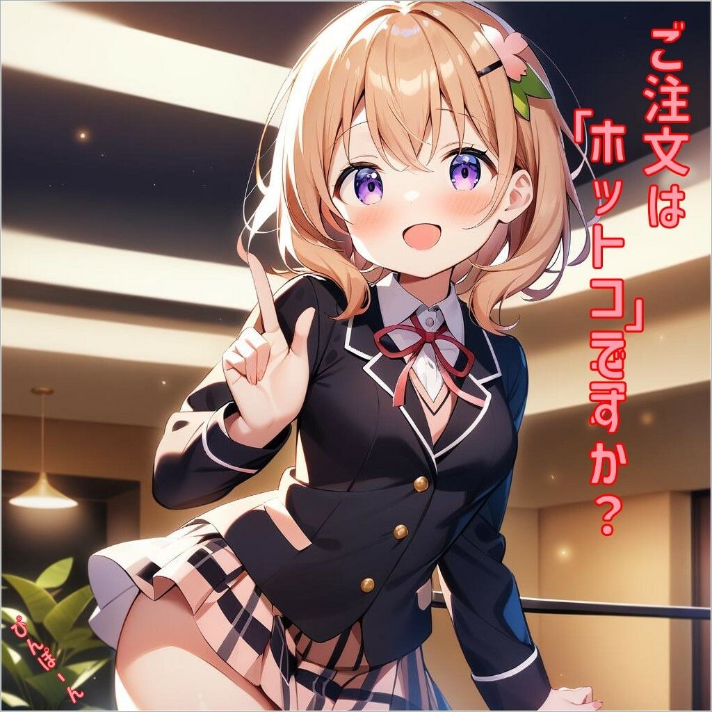 サンプル画像1:ご注文は「ホットココア」ですか？(あるてみす) [d_458306]