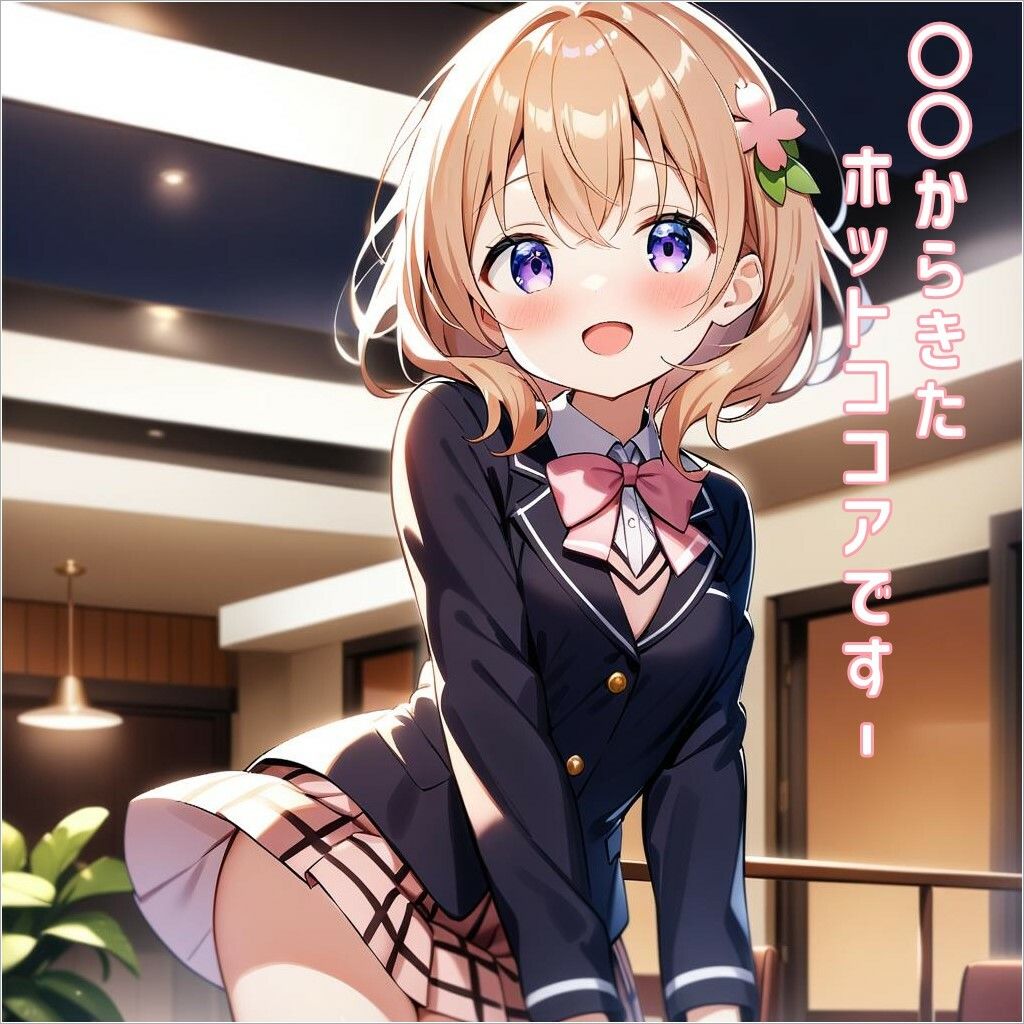 サンプル画像2:ご注文は「ホットココア」ですか？(あるてみす) [d_458306]