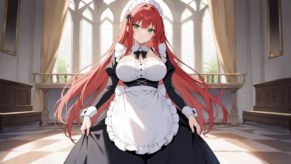 サンプル画像2:メイドのおしごと(御一堂) [d_458401]