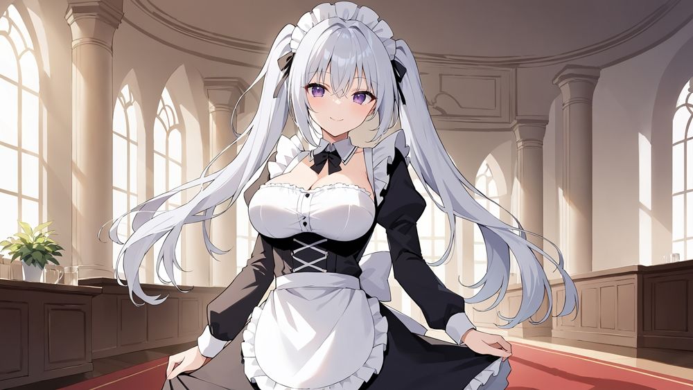 サンプル画像4:メイドのおしごと(御一堂) [d_458401]