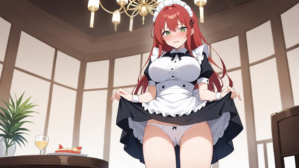 サンプル画像5:メイドのおしごと(御一堂) [d_458401]