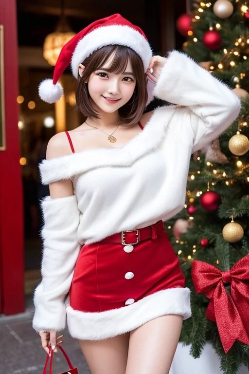 サンプル画像1:サンタコスプレ美女＃1(aigirlphoto) [d_458406]