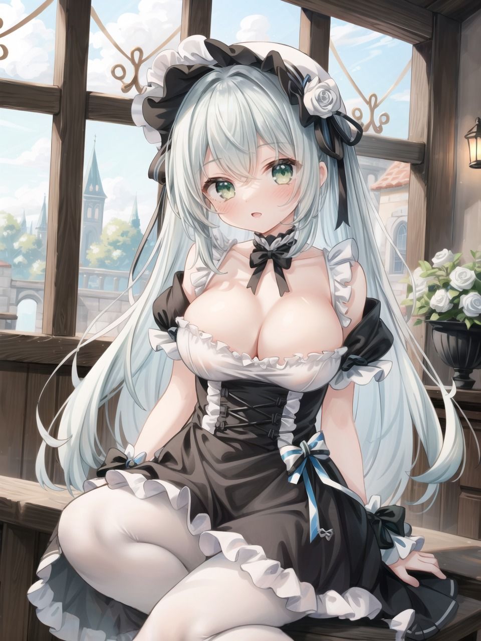 サンプル画像1:ゴスロリ少女着衣〜下着〜本番(ニャンコロジカル) [d_458429]