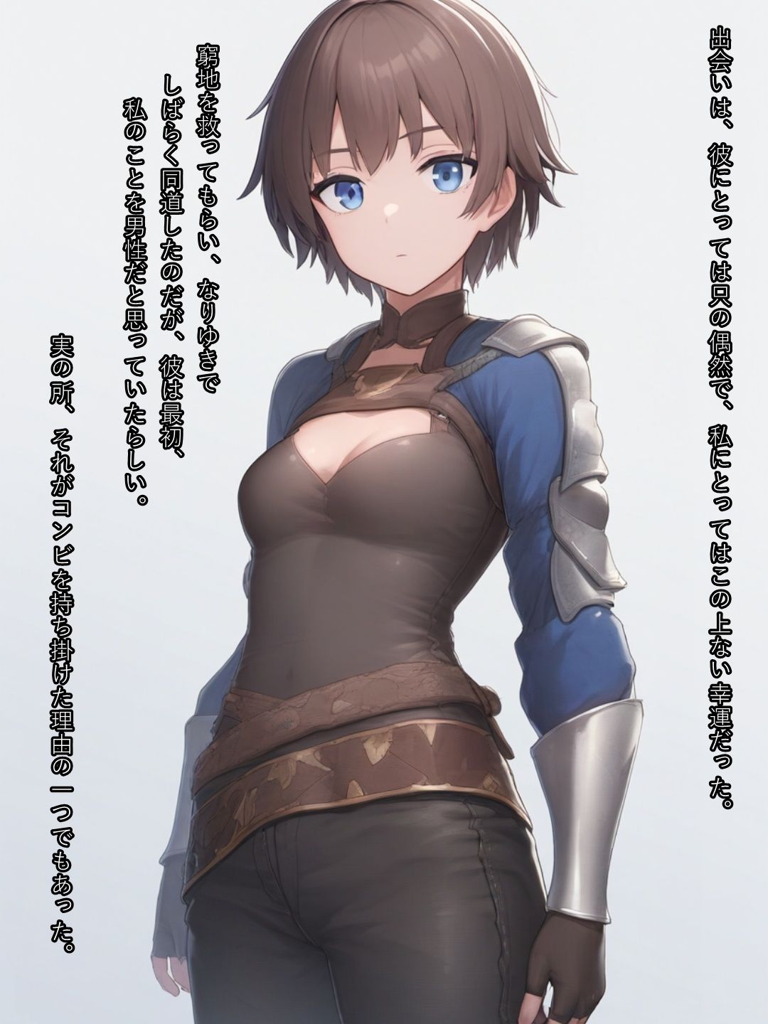 サンプル画像2:足フェチの相棒を世話する女冒険者(ShiriTOAshi) [d_458452]