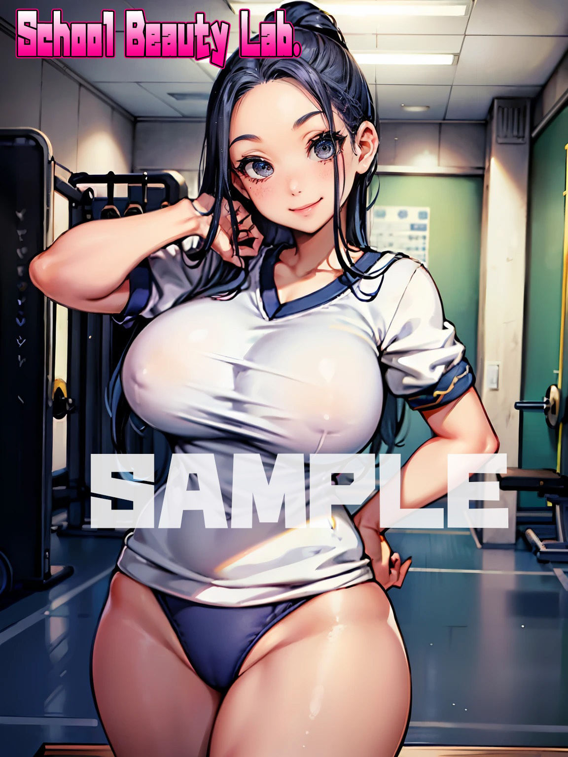 サンプル画像5:誘惑してくるクラスメイト4(School Beauty Lab.) [d_458494]