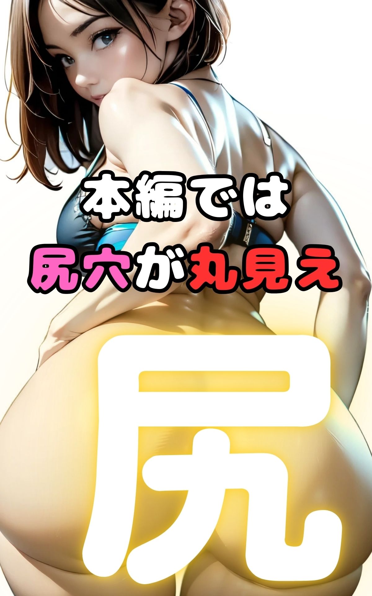 サンプル画像1:ナイショのおなら ゆい(自然な空気) [d_458557]