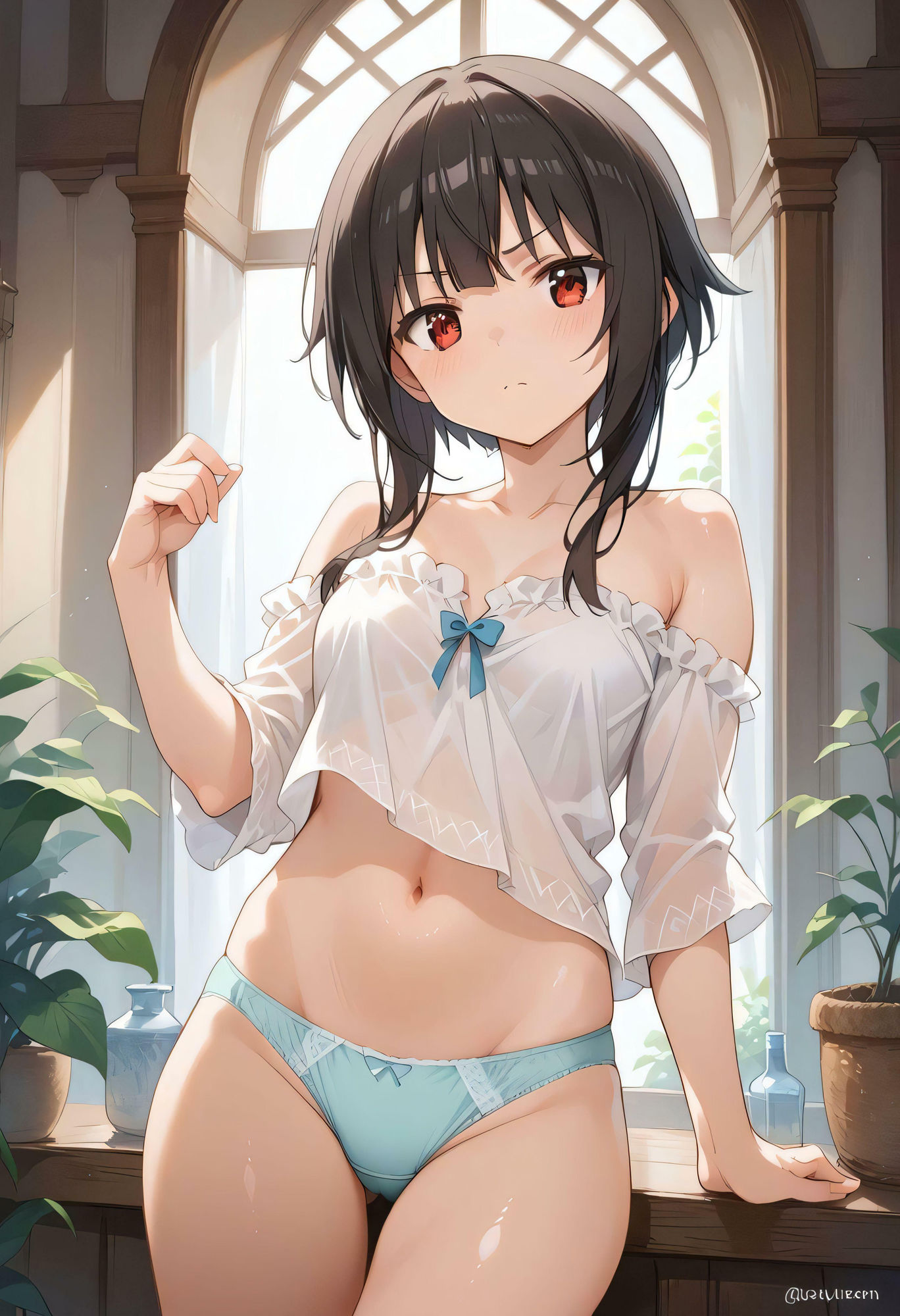 サンプル画像2:夜●いできるかな(アクアリーナ) [d_458565]