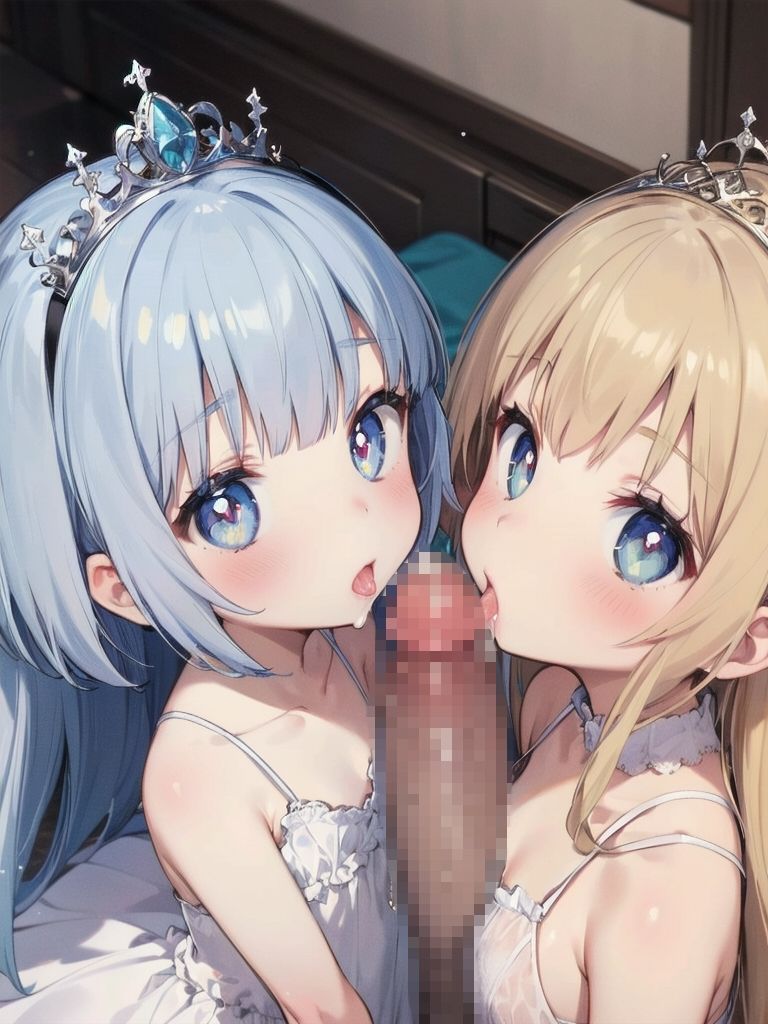 サンプル画像3:王女の女の子とえっち(もちもち生産所) [d_458738]