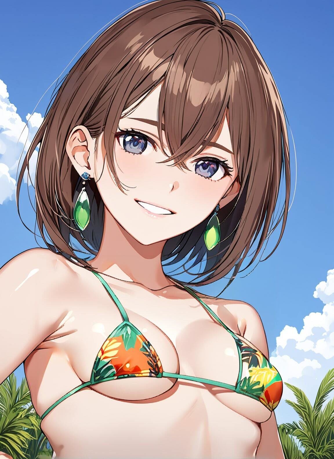 サンプル画像4:「ダンダダン」綾瀬桃水着写真集（全17種類438枚）(人の海) [d_458739]