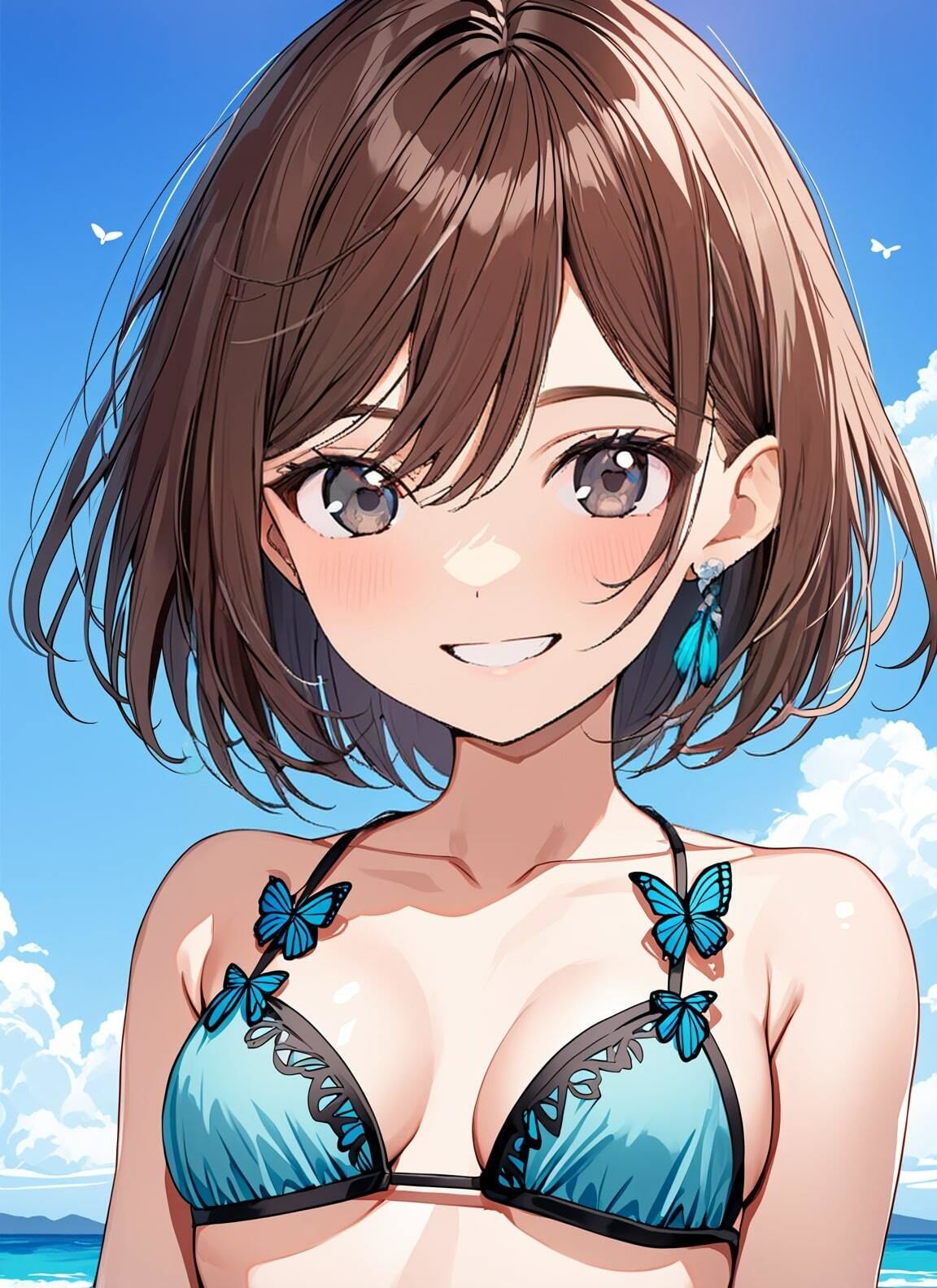 サンプル画像5:「ダンダダン」綾瀬桃水着写真集（全17種類438枚）(人の海) [d_458739]