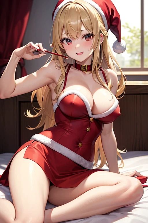 サンプル画像4:可愛すぎる！サンタさん＃2(AIGirlPhoto-2) [d_458772]