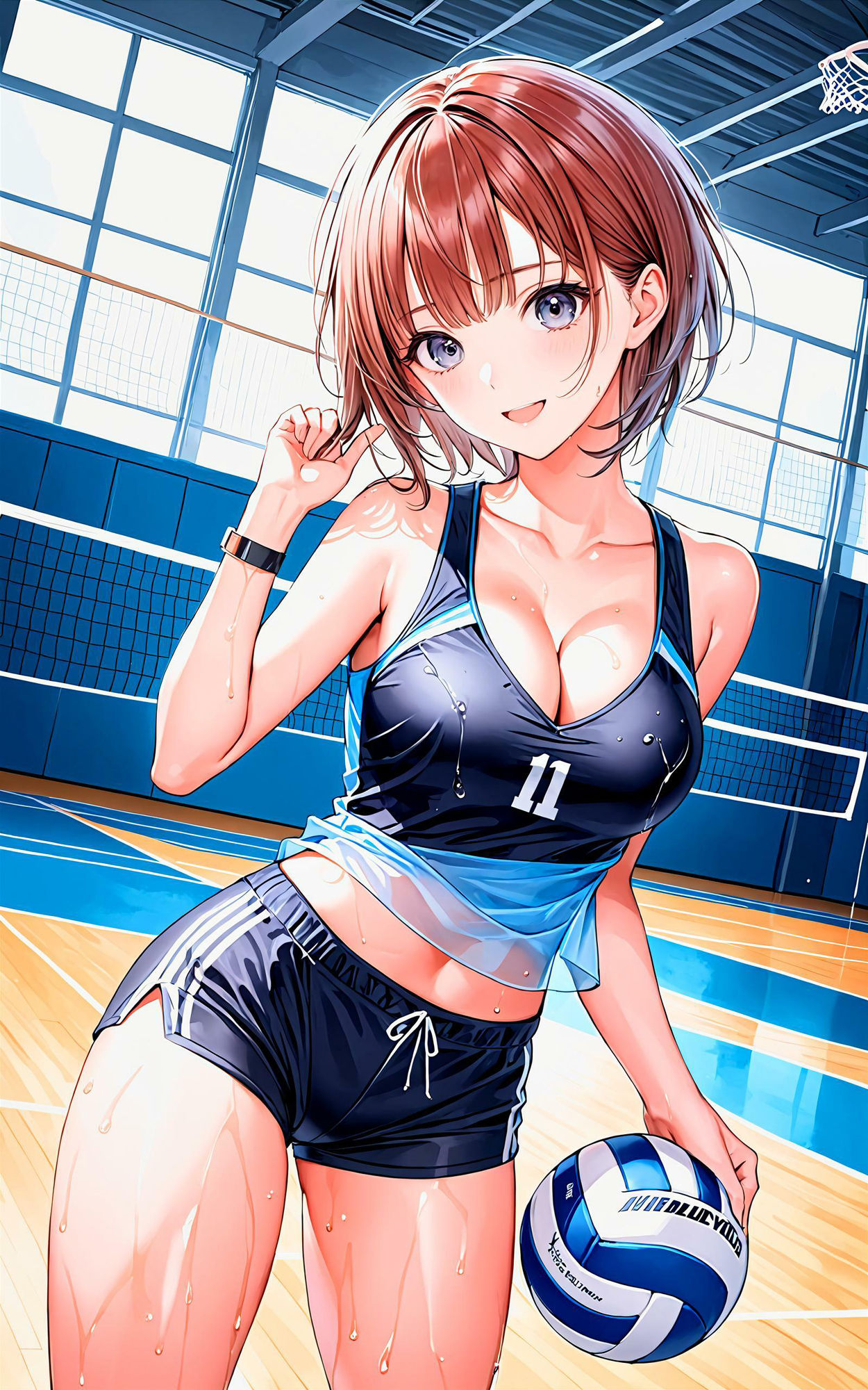 サンプル画像1:エチエチバレー部 長身バレー部エースのエチエチアタックで責められたい！ vol.2(BETA) [d_458881]