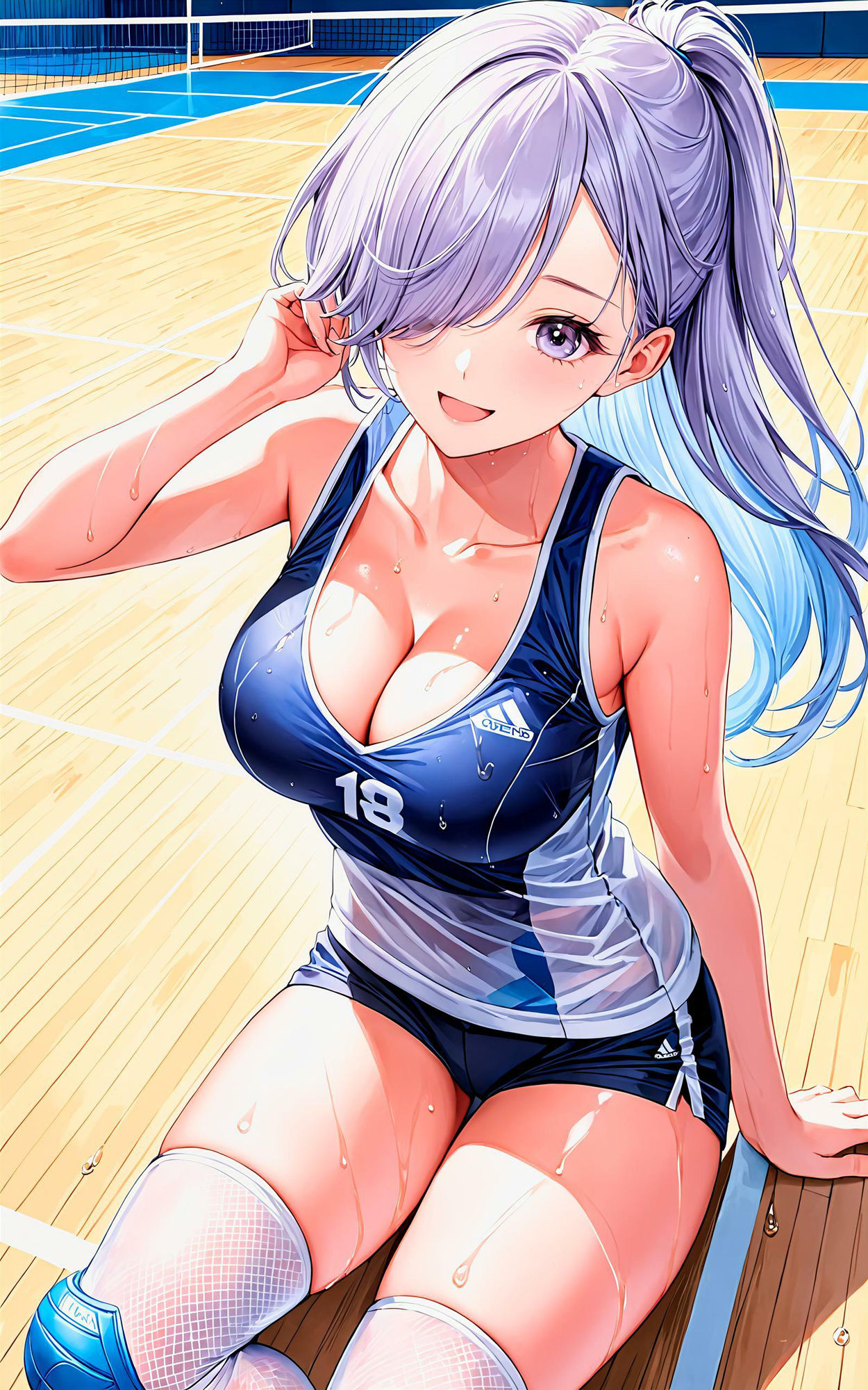 サンプル画像2:エチエチバレー部 長身バレー部エースのエチエチアタックで責められたい！ vol.2(BETA) [d_458881]