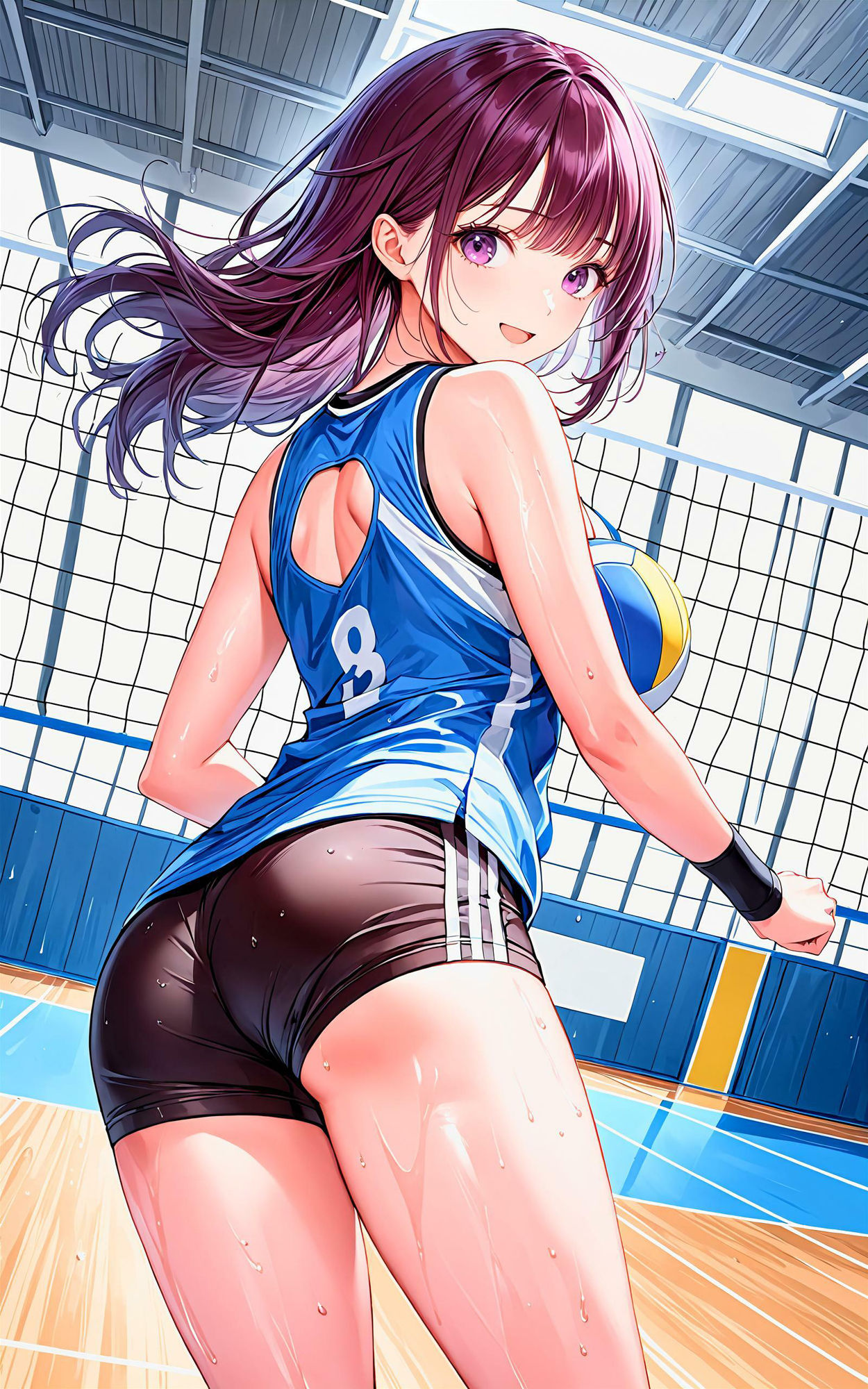 サンプル画像3:エチエチバレー部 長身バレー部エースのエチエチアタックで責められたい！ vol.2(BETA) [d_458881]