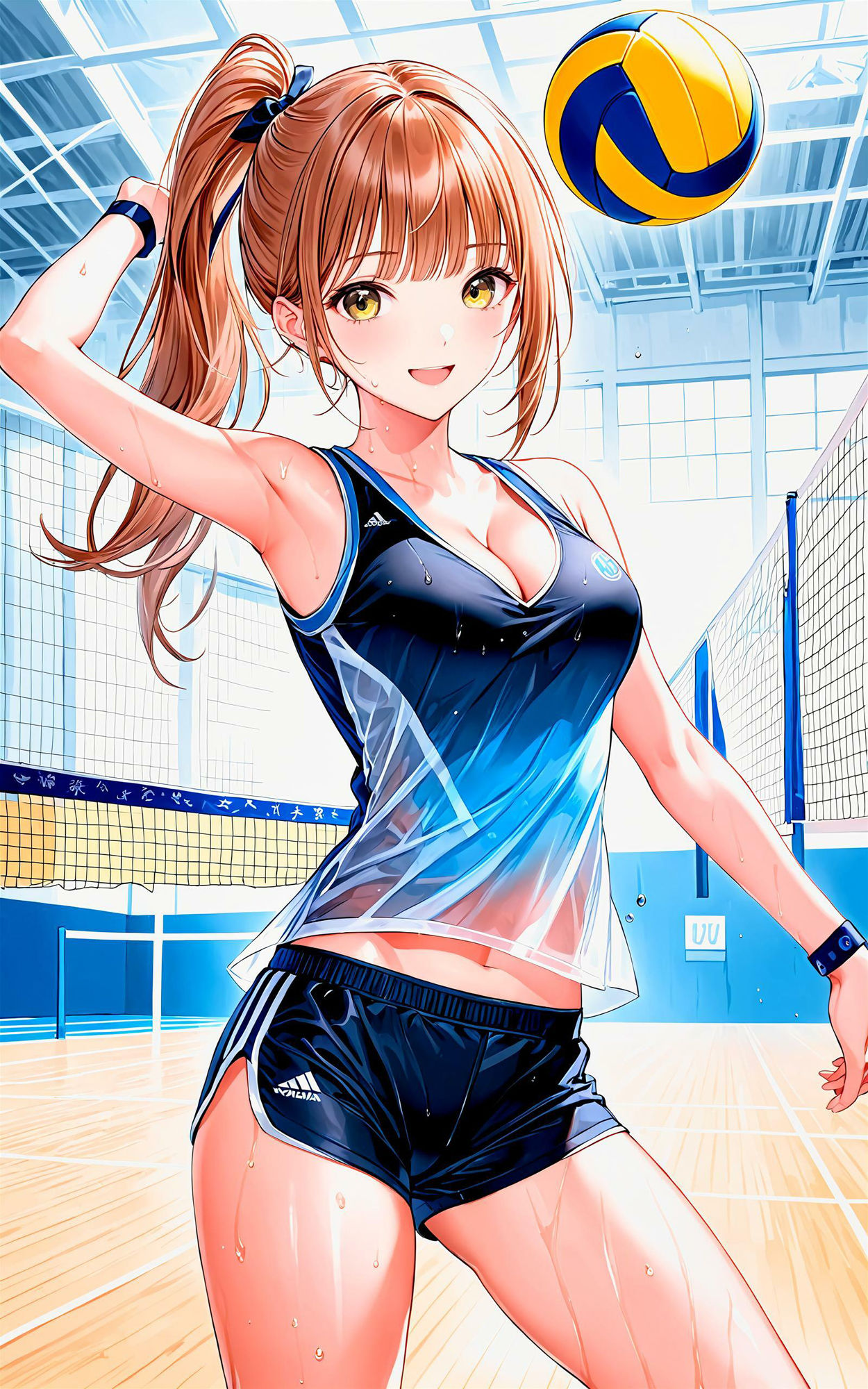 サンプル画像4:エチエチバレー部 長身バレー部エースのエチエチアタックで責められたい！ vol.2(BETA) [d_458881]