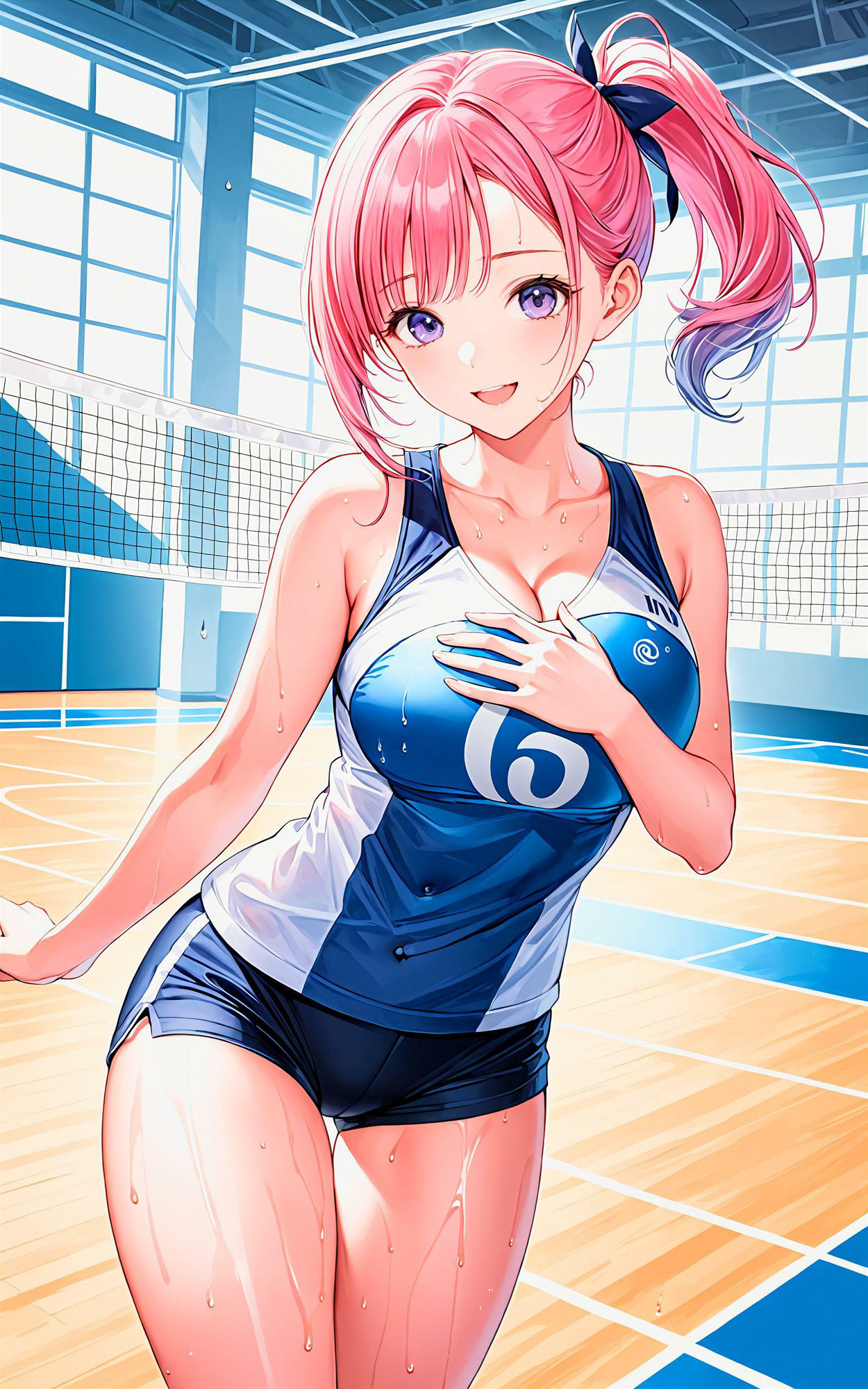 サンプル画像5:エチエチバレー部 長身バレー部エースのエチエチアタックで責められたい！ vol.2(BETA) [d_458881]