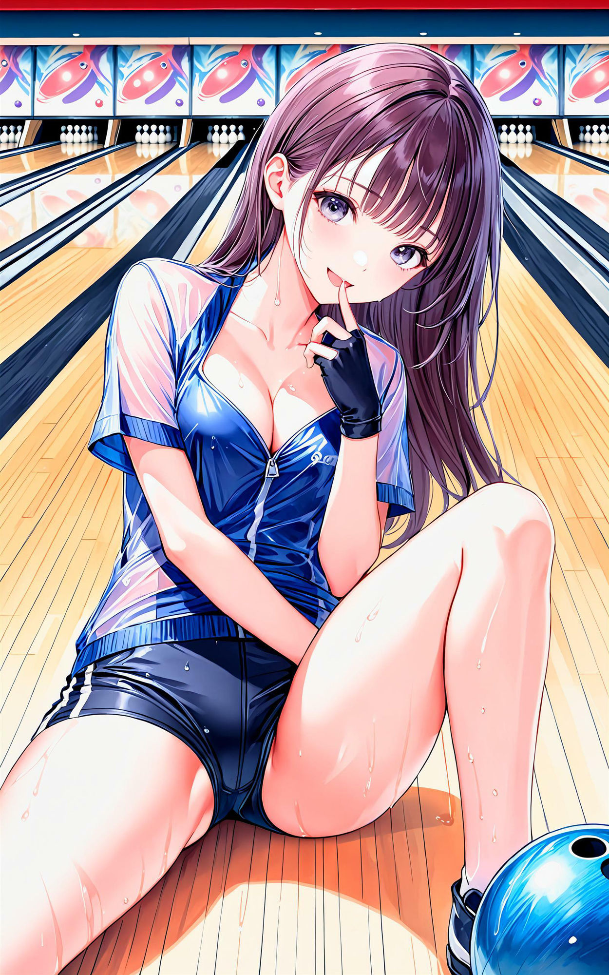 サンプル画像1:エチエチボウリング部 秘密のレーンでコソ練！エチエチストライク！ vol.2(BETA) [d_458882]