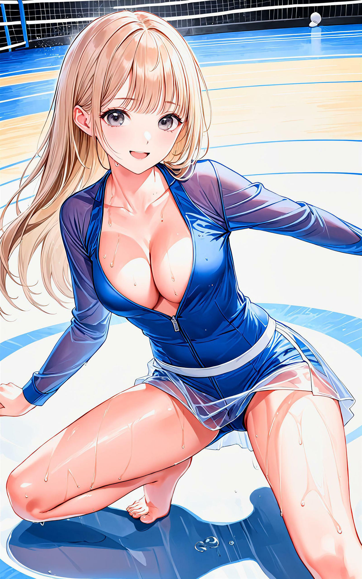 サンプル画像3:エチエチレスリング部 俺だけが知っている！彼女の秘密のテイクダウン中の汗の香り！ vol.2(BETA) [d_458885]