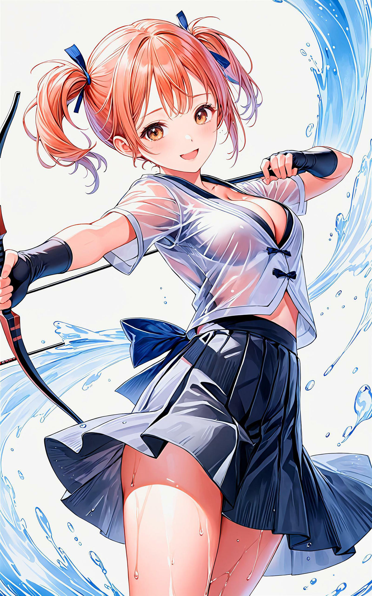 サンプル画像3:エチエチ弓道部 キャプテンの指導は超接近！禁断の汗だく特訓！ vol.2(BETA) [d_458886]