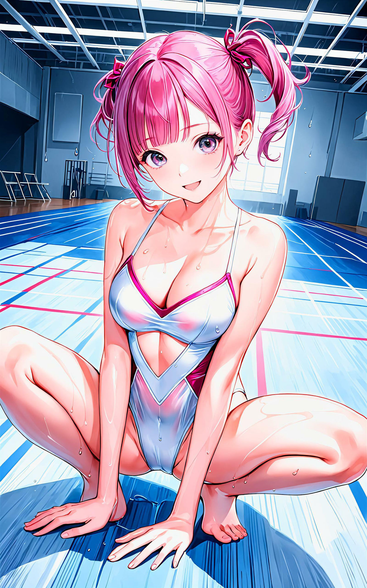 サンプル画像2:エチエチ新体操部 新体操部の妖精が俺にだけ見せるエチエチキメポーズ vol.2(BETA) [d_458887]