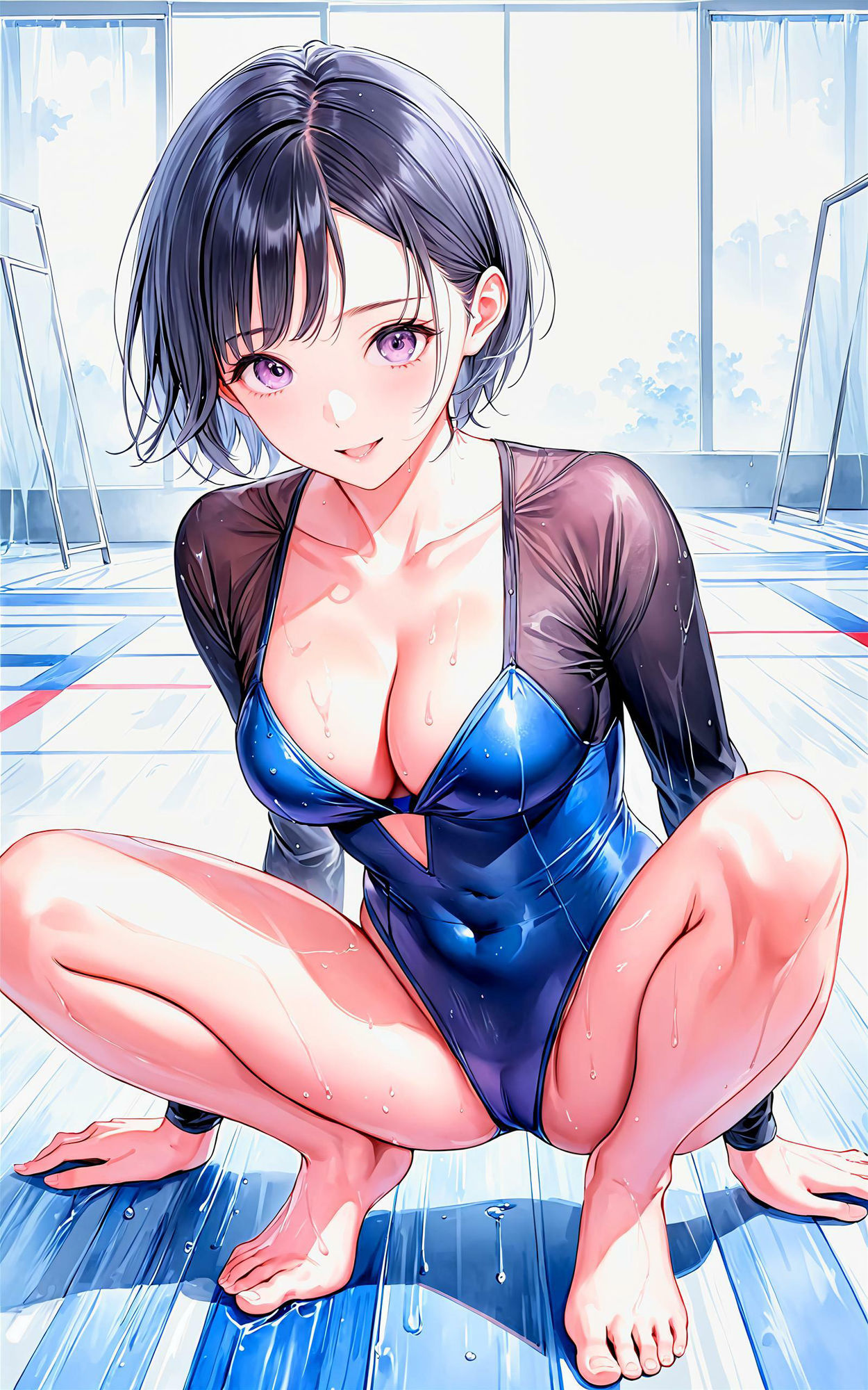 サンプル画像3:エチエチ新体操部 新体操部の妖精が俺にだけ見せるエチエチキメポーズ vol.2(BETA) [d_458887]