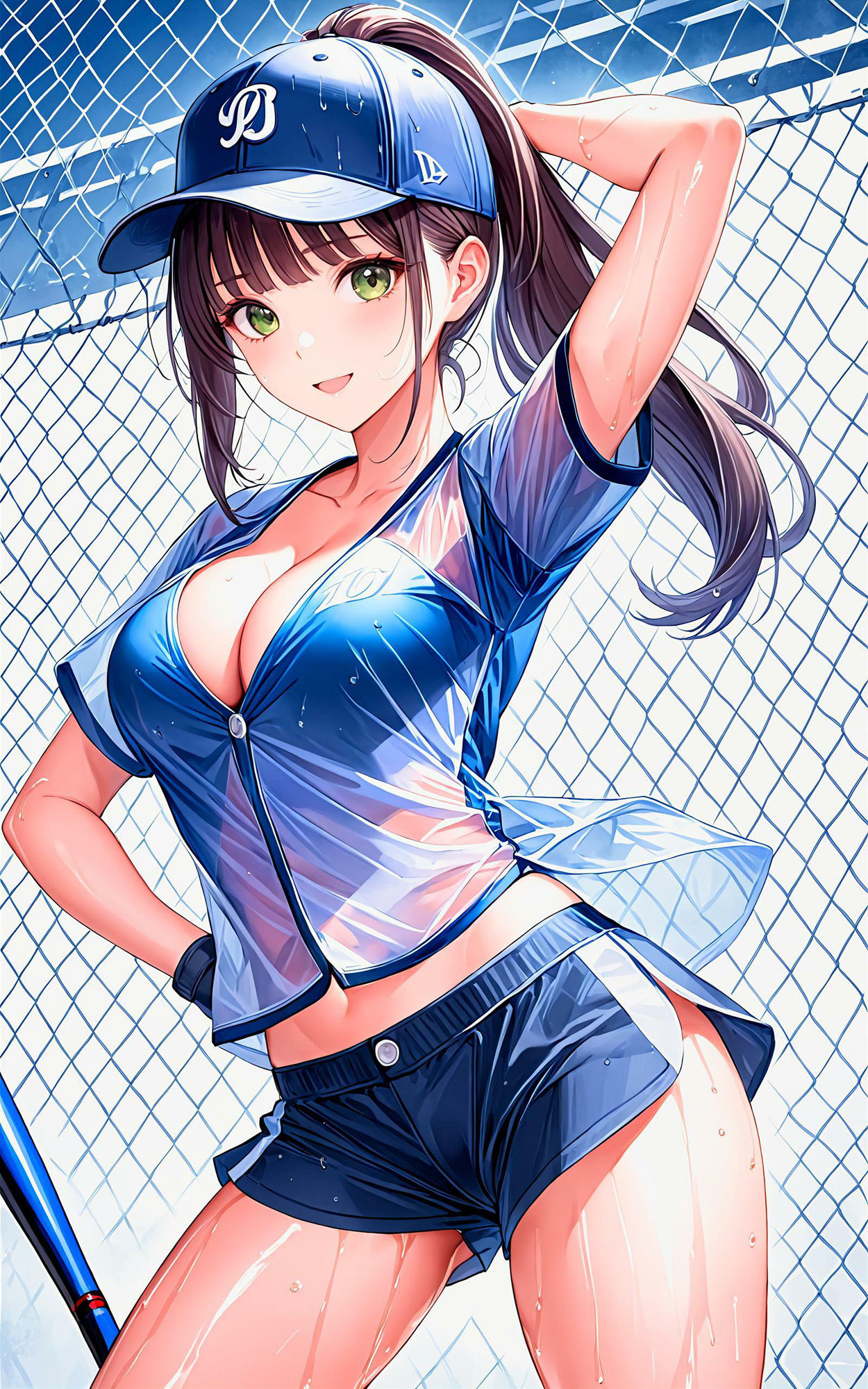 サンプル画像2:エチエチ野球部 野球部エースのエチエチノックのせいでホームスチールなんだが！ vol.2(BETA) [d_458889]